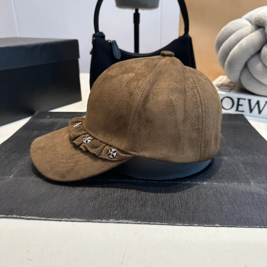 P70 Croxin's new brushed autumn baseball cap, the shape of the hat is super correct, the same style for men and women